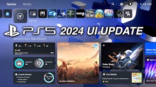 BIG PS5 UI Home Screen Upgrade Widgets Friend Activities Live Wallpapers amp More [upl. by Hasheem]