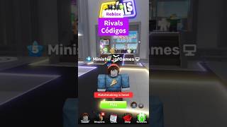 Todos os Códigos de Roblox Rivais  Códigos de Roblox Rivals [upl. by Nilson]