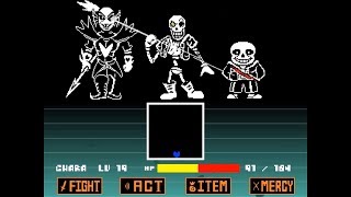 unitaleCYF Disbelief papyrus full battleampSome easter eggs undertale fangame [upl. by Goebel494]