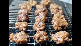 EASY OLD FASHIONED APPLE FRITTERS RECIPE  HOW TO MAKE THE BEST APPLE FRITTERS [upl. by Wernsman]