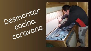 Desmontar cocina de caravana [upl. by Arataj]