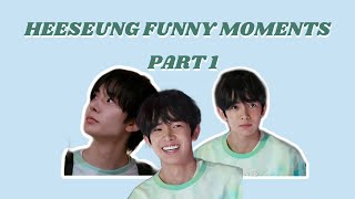 HEESEUNGS FUNNY MOMENTS PART 1 [upl. by Mcroberts]