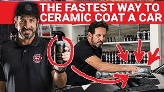 The Fastest Way To Ceramic Coat A Car [upl. by Nicks]