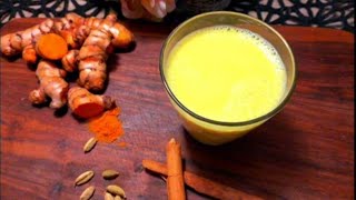 Haldi Wala Doodh Banane Ka Tarika By Farheen Food Secrets [upl. by Stolzer979]