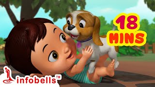 Nayi mari Nayi mari Tindi beke and much more  Kannada Rhymes for Children  Infobells [upl. by Dracir]