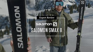 Salomon SMax 8 Skis  Mens Expert Review 2022 [upl. by Honna]