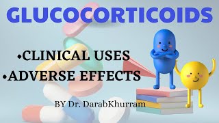 Glucocorticoids  Pharmacology  Therapeutic Uses amp Adverse Effects [upl. by Gorlin]