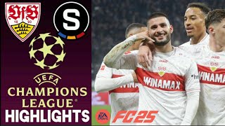 VFB Stuttgart vs AC Sparta Prague 2Spieltag UEFA Champions League Highlights [upl. by Losyram]