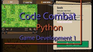 CodeCombat Amazeing Level 4 Python Game Development Tutorial [upl. by Sinaj]