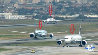 Fluxo Impressionante no Aeroporto Internacional de São Paulo Pousos e Decolagens Incríveis 100924 [upl. by Seamus]