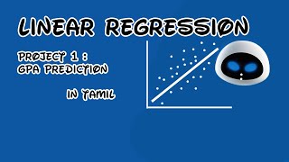 machine learning in tamil தமிழ்  linear regression in tamil  Part 1machinelearningintamil tamil [upl. by Riannon345]