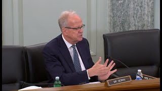 Sen Moran Questions NTSB Chair Homendy During Commerce Committee Hearing [upl. by Nonnahsed]