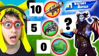 RANDOM SCOREBOARD CHALLENGE en Fortnite Battle Royale RETO ganar emote scorecard [upl. by Batha]