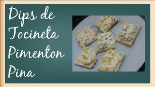 Dips de Tocineta Pimentón y Piña Recetas de Aperitivos [upl. by Nitsud]