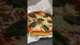 ¡Pizza sin harina en 5 minutos 🍕recetasaludable recetas pizza [upl. by Fauver]