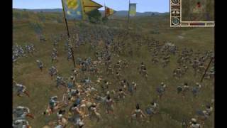 Spain vs Aztecs Medieval 2 Total War [upl. by Ametaf]