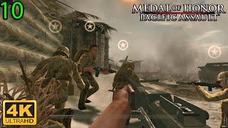 Medal of Honor Pacific Assault 2004  DDAY Tarawa Atoll November 20th 1943 Windows104K60FPS [upl. by Niknar]