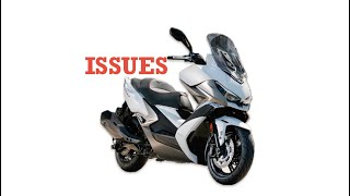 ISSUES  KYMCO XCITING VS 400 [upl. by Norwood]