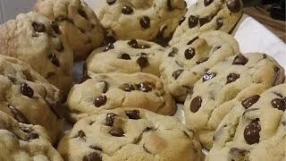 Thick Soft And Chewy Chocolate Chip Cookies [upl. by Annaet]