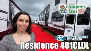 Keystone RVResidence401CLDL  by Campers Inn RV – The RVer’s Trusted Resource [upl. by Ause732]