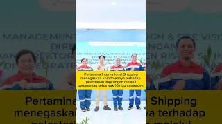 Jaga Ekosistem Pesisir Pertamina International Shipping Tanam 10 Ribu Pohon Mangrove [upl. by Collyer986]