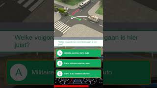 🚗 Voorrang kruispunt 🚗 CBR auto theorieexamen rijles theorie examen verkeer [upl. by Samal]