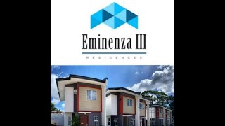 EMINENZA 3 RFO Single Attached and ALTA EMINENZA PRESELLING Townhouse in San Jose Del Monte Bulacan [upl. by Meggie]