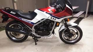 Honda Interceptor VF500F 1984 🇺🇸 [upl. by Pears696]