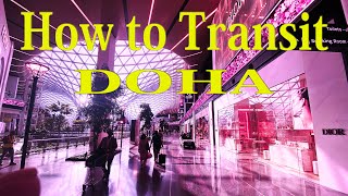 【Airport Tour】2023 How to Transit at Qatar Doha Hamad International Airport [upl. by Edelstein]