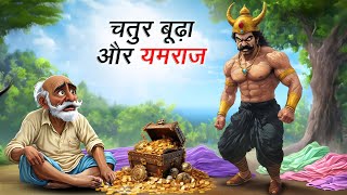 चतुर बूढ़ा और यमराज  KANJOOS SETH AUR YAMRAJ  HINDI KAHANIYA  COMEDY FUNNY STORIES [upl. by Mcclain653]