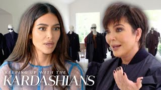 Kim Kardashian Surprises Kris Jenner with 65 CUSTOM Fits For Her 65th Birthday  KUWTK  E [upl. by Neerac]