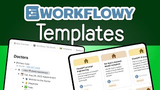 Workflowy in 2023 Templates Tutorial [upl. by Luap]