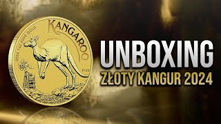 Złota moneta Australijski Kangur 2024 1 oz  Unboxing i prezentacja 📦🦘 [upl. by Rebecca]