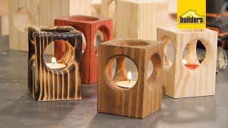 How to Make Tea Light Candle Holders [upl. by Newra101]