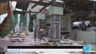 Ouragan Irma  reportage à SaintMartin ravagée [upl. by Selemas]