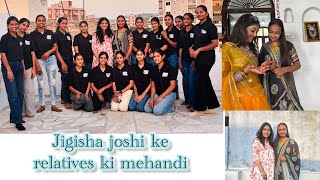 Jigisha joshi ke relatives ki mehandi ❤️ Khushiimehndii [upl. by Maisey]