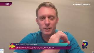 Engenheiro químico explica as causas da intoxicação por monóxido de carbono [upl. by Ardnasirk]