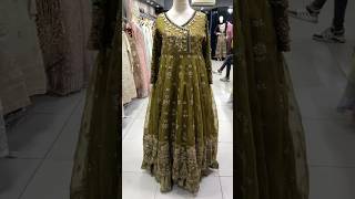 Wedding wear Angrakha style frock  new arrival  dress designbridal  feminine fashion [upl. by Ahsas834]