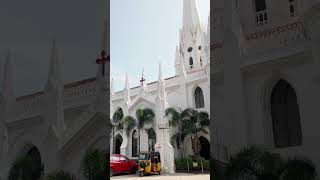 Sant home Cathedral Basilica Church Chennai travel [upl. by Itisahc]