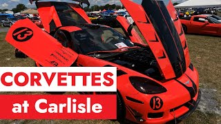 Corvettes at Carlisle 2022Largest Corvette Event in the World [upl. by Song]