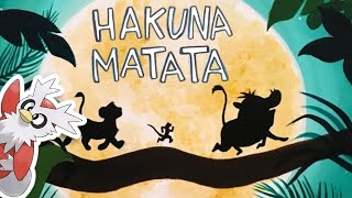 HAKUNA MATATA é o lema mais importante da DISNEY [upl. by Brien]