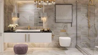 100 Small Bathroom Design Ideas 2024  Bathroom Wall Tiles Designs  Modern Home Interior Design [upl. by Sommer430]