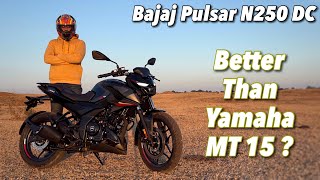 2023 Bajaj Pulsar N250 Dual Channel ABS Review  Better Than Yamaha MT 15 V2 [upl. by Nyltiak]