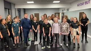 PQA Middlesbrough  Blue Group Matilda  Chokey Chant rehearsal [upl. by Lecirg206]