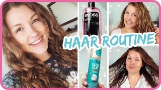 Locken ohne Hitze II HAARROUTINE für gesundes langes Haar [upl. by Salokin460]