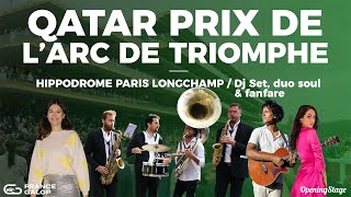 OpeningStage x France Galop  Nos artistes pour le Qatar Prix de lArc de Triomphe 2024 [upl. by Hatch]