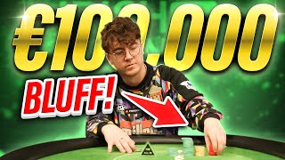 MY BIGGEST BLUFF EVER WITH 100000 FOR 1ST PLACE [upl. by Asyle639]