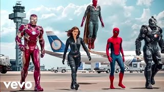 CJ  Whoopty Robert Cristian amp ERS Remix  Captain America Civil War Airport Battle Scene [upl. by Trella]