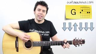 de musica ligera tutorial guitarra completo con acordes y ritmo de soda stereo [upl. by Yor322]