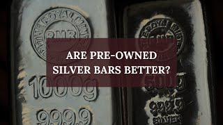 PreOwned Silver Bars  ATKINSONS BULLION amp COINS [upl. by Yenahpets]